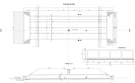 Drawing of a traverse structure